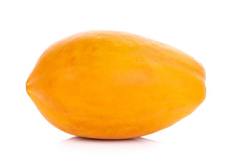 Fototapeta na wymiar papaya isolated on a white background