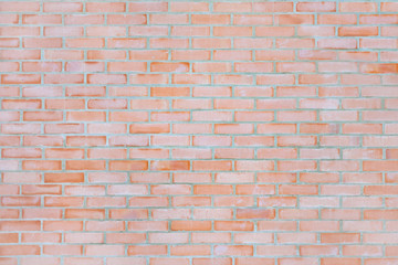 Beige brick wall as background, texture