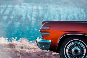A Road Trip Through The American Southwest In A Classic Convertible Car