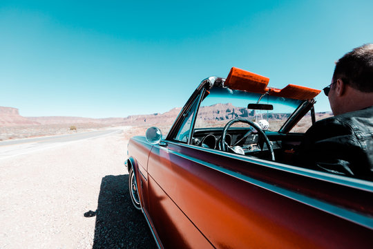 A Road Trip Through The American Southwest In A Classic Convertible Car © SIX60SIX