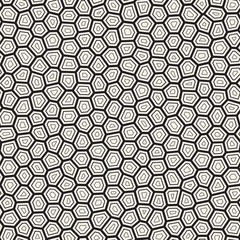 Seamless irregular lines vector mosaic pattern. Abstract chaotic tessellation texture