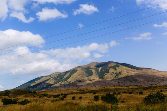 Beautiful mountain landscape, Arai ler mountain, Armenia