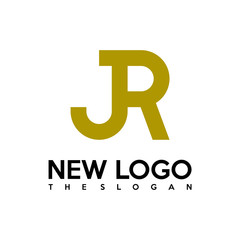 Initial JR logo vector