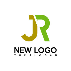 Initial JR logo vector