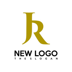 Initial JR logo vector