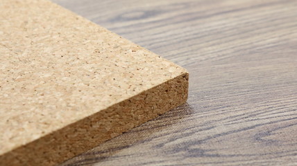 レザークラフト用コルクボード 木目背景 右余白