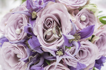 Hochzeitsstrauss / Rosen