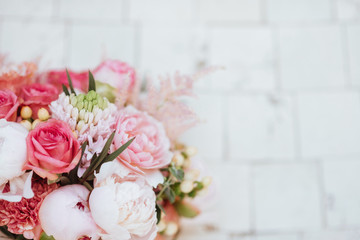 Beautiful blossoming flowers.