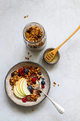 Granola, healthy Breakfast