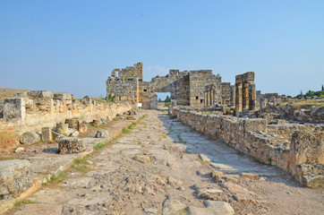 Obraz premium Ancient City of Hierapolis