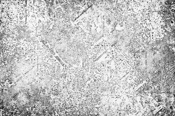 Grunge background black and white. Abstract grey texture of old surface in scuffs and cracks