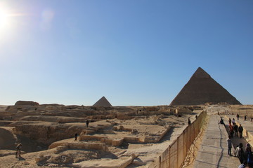 Fototapeta na wymiar Pyramiden