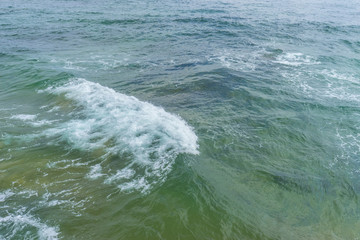 Stormy waves, Rough sea on the rocky northern spanish coast, spain
