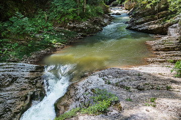 Fototapeta premium Beautiful view of Guam gorge, Krasnodar Russia