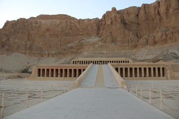 Der Tempel der Hatschepsut in Ägypten