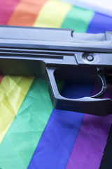 LGBT gay pistol gun