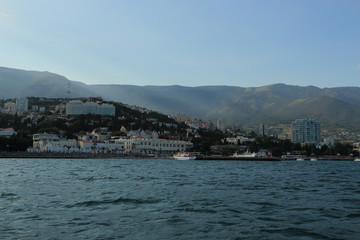 Naklejka premium krim, jalta