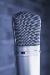 Recording studio voice microphone