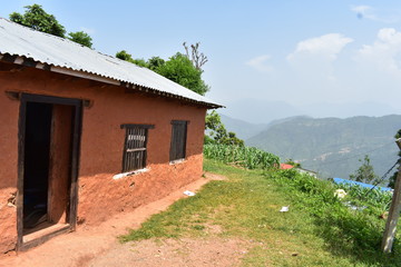 Fototapeta na wymiar School in Nepal