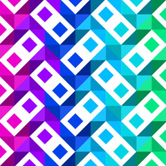 Pattern of geometric shapes. Texture in colorful style