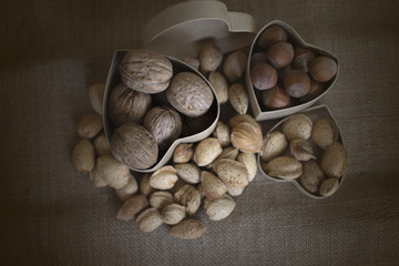 colesterol. Vida sana. Frutos secos