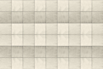 Background texture of textured square floor ceramic tiles
