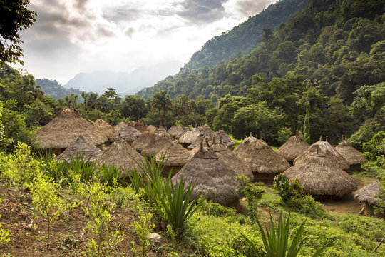 Indigenous village in Sierra Nevada on Ciudad Perdida trekking