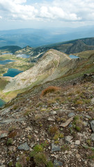 Amazing Panorama of The Seven Rila Lakes, Bulgaria