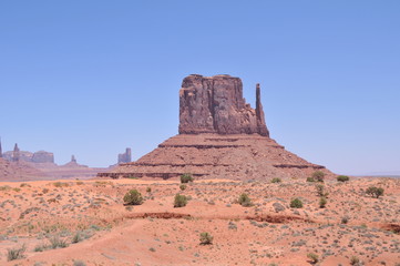 Fototapeta na wymiar Desert mountain 1
