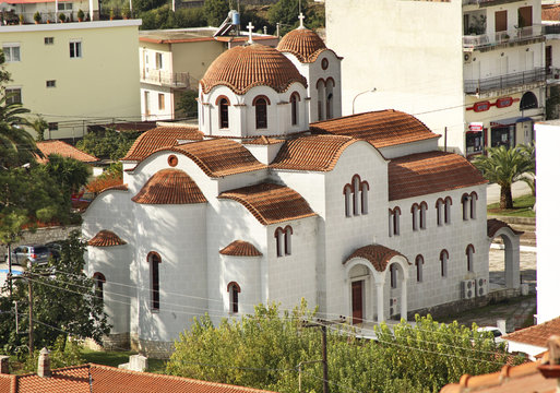 Church of St. Demetrius in Filiates. Greece