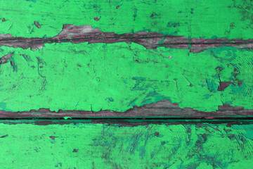 wooden deck background painted in green