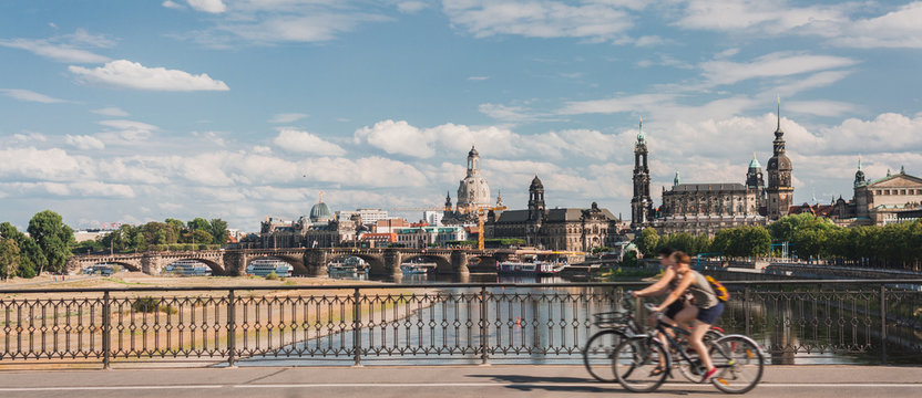 Cycling around Dresden