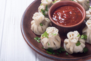 Georgian dumplings khinkali