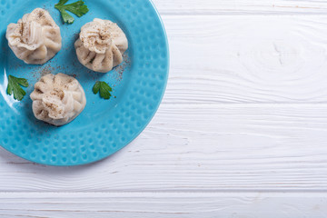 Georgian dumplings khinkali