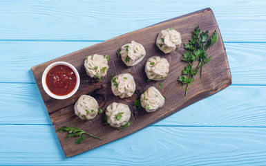 Georgian dumplings khinkali