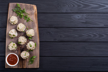 Georgian dumplings khinkali