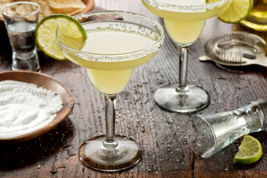 Tequila and Lime Margaritas