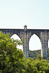 The bridge is an aqueduct