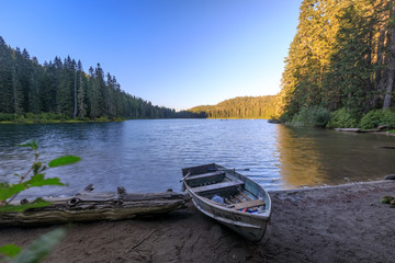Spectacular scenic of Council Lake in Washington