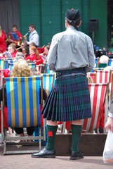 Deck chairs and Kilt