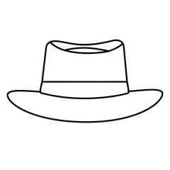 classic hat men cloth fashion