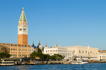 Venice landscape, Italian landmark. Venetian buildings