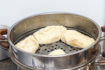 Korean manti 
