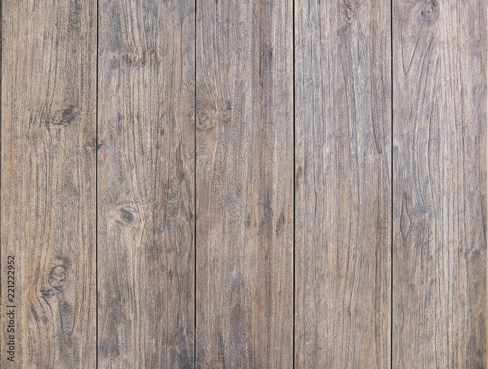 Aufkleber Wood table top view texture, use us wooden texture background used as space for text or image backdrop design