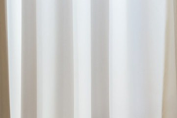 White curtain