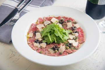 italian beef carpaccio