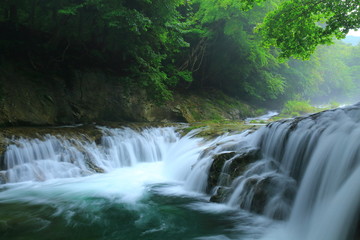 夏の気仙大滝