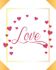 valentines day love card