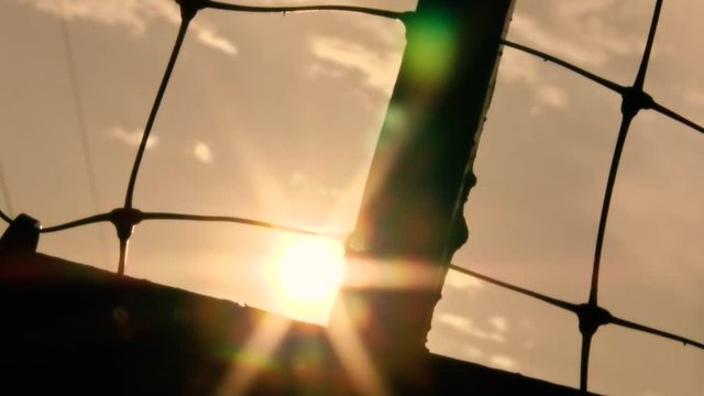 Sol a Trav&eacute;s de la reja