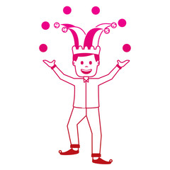 fools day joker and trick balls